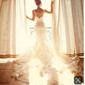 ENZOANI | Diana Wedding Dress + Ivory Bridal Sash